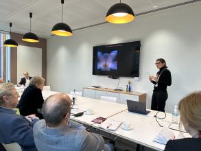 esther becker presenting